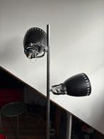 Set lampen - vloerlamp en hanglamp zwart, Huis en Inrichting, Lampen | Vloerlampen, Ophalen, Zo goed als nieuw, Metaal, 150 tot 200 cm