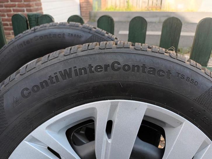 Conti WinterContact TS850 winterbanden, Auto-onderdelen, Banden en Velgen, Banden en Velgen, Winterbanden, Gebruikt, Ophalen