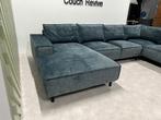 GRATIS LEVERING Z.G.A.N Velvet u-bank 395x300 Gereinigd, Ophalen of Verzenden, Zo goed als nieuw, 150 cm of meer, Vierpersoons of meer