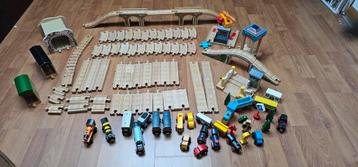 Thomas de trein grote houten set beschikbaar voor biedingen