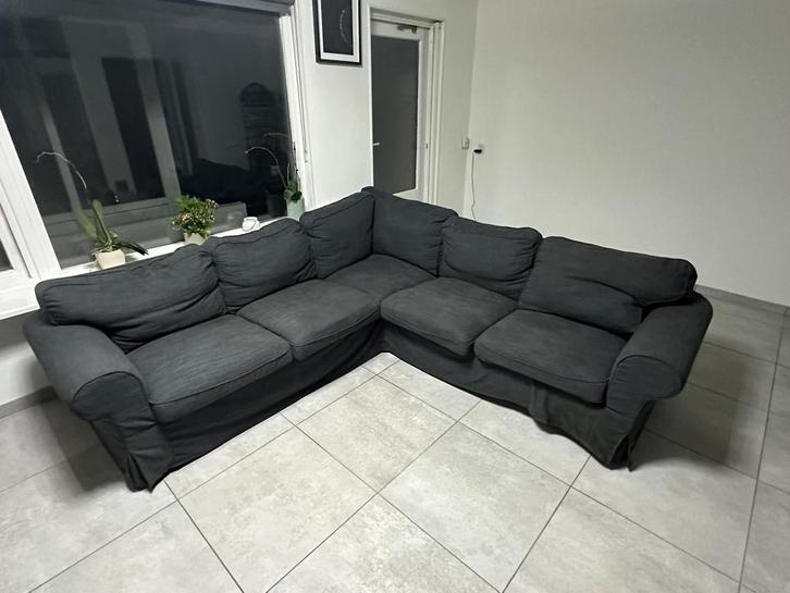 Hoekbank ikea, Huis en Inrichting, Banken | Complete zithoeken, Zo goed als nieuw, Ophalen
