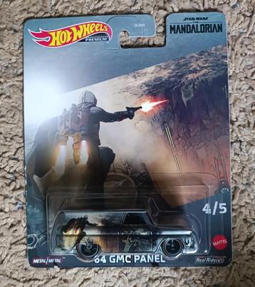 Hot wheels Mandalorian Star Wars 2023 GMC panel 1964 beschikbaar voor biedingen