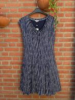 Sandwich jurk blauw met witte stippen NIEUW maat XXL, Blauw, Maat 46/48 (XL) of groter, Nieuw, Ophalen of Verzenden
