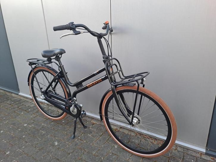 Batavus (quip.) dames fiets/54m, Fietsen en Brommers, Fietsen | Dames | Omafietsen, Zo goed als nieuw, 53 tot 56 cm, Handrem, Versnellingen