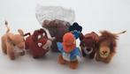 McDonalds Lion King 6 knuffeltjes uit 1998, Ophalen of Verzenden, Leeuwenkoning of Jungle Boek, Zo goed als nieuw, Knuffel