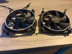 BeQuiet ventilatoren computer, Computers en Software, Computerkoelers, Ophalen of Verzenden, Gebruikt, Luchtkoeling