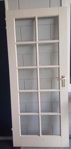 Glazen Binnendeur, Doe-het-zelf en Verbouw, Deuren en Horren, Ophalen, Gebruikt, 80 tot 100 cm, Binnendeur