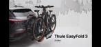 Huren, Thule Easyfold 3 XT2 Fietsendrager(nieuwste model), Ophalen, Zo goed als nieuw, Brede banden, 2 fietsen