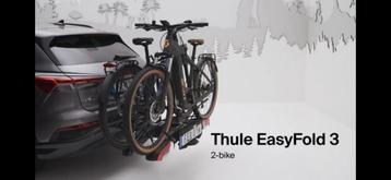 Huren, Thule Easyfold 3 XT2 Fietsendrager(nieuwste model) beschikbaar voor biedingen