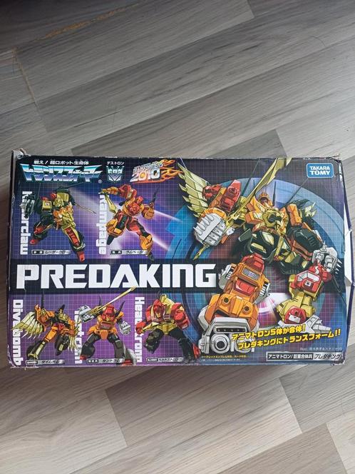 Transformers Predaking Japanse Reissue NIEUW, Verzamelen, Transformers, Zo goed als nieuw, G1, Ophalen of Verzenden