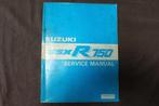 Suzuki GSXR750 1985 motorcycle service manual GSXR 750 GSX, Motoren, Handleidingen en Instructieboekjes, Ophalen of Verzenden