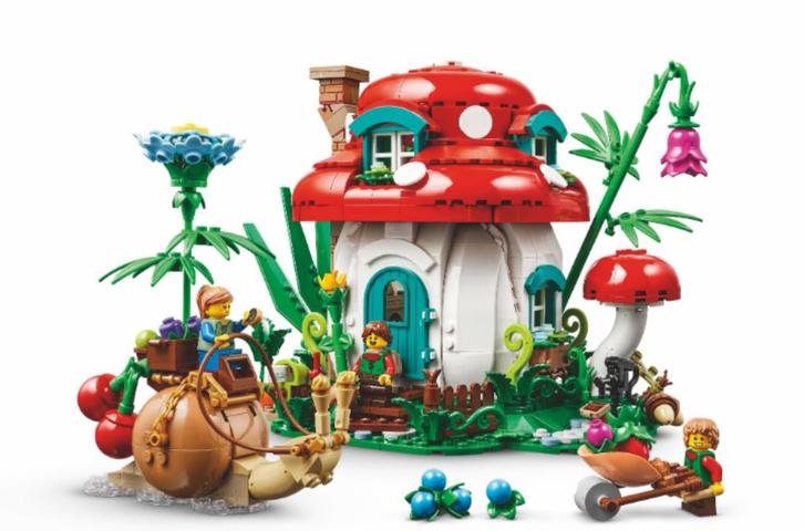 Lego Set - 910037 - BrickLink - Mushroom House, Kinderen en Baby's, Speelgoed | Duplo en Lego, Nieuw, Lego, Complete set, Ophalen