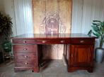 Klassiek mahoniehouten  schrijf bureau, partnerdesk, schrijf, Ophalen of Verzenden