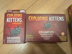 Exploding kittens 2 spellen, Ophalen of Verzenden, Zo goed als nieuw