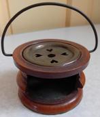 Zeldzaam klein Biedermeier mahonie stoofje, Antiek en Kunst, Ophalen of Verzenden