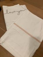 Ledikant lakens, Meisje, Ophalen of Verzenden, Zo goed als nieuw, Wit