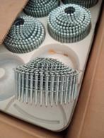 Coilnagels - Nieuw in doos - 10 rollen, Doe-het-zelf en Verbouw, IJzerwaren en Bevestigingsmiddelen, Ophalen, Nieuw, Spijkers