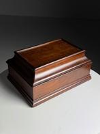 Mahonie kistje antiek, Ophalen, Gebruikt, Minder dan 50 cm