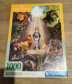 Clementoni puzzel 1000 stukjes Lion King, Ophalen, 500 t/m 1500 stukjes, Zo goed als nieuw