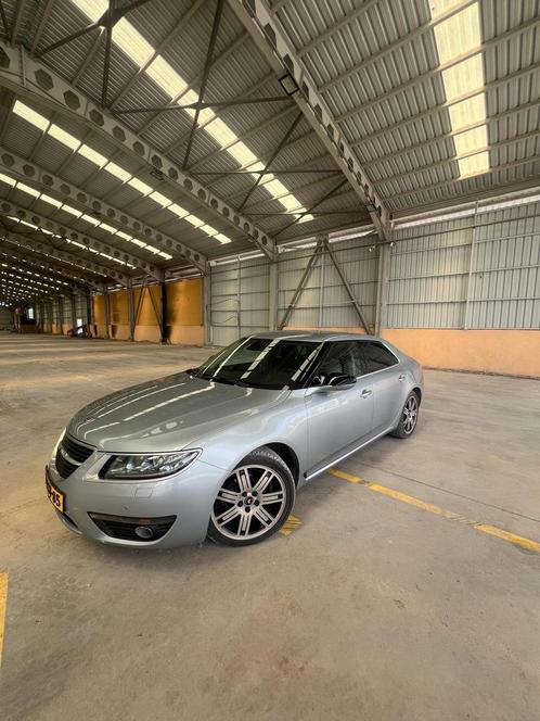 Saab 9-5 2.0 TID 118KW AUT 2011 Grijs NETTE AUTO!, Auto's, Saab, Particulier, Saab 9-5, ABS, Airbags, Airconditioning, Boordcomputer