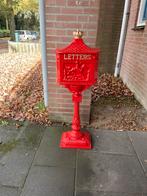Staande brievenbus, Ophalen, Gebruikt, Aluminium, Staande brievenbus
