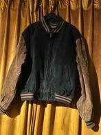 Suede vintage Colebrook Bomber Jacket, Ophalen of Verzenden, Zo goed als nieuw, Maat 56/58 (XL), Bruin