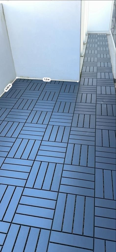 Terrastegels ca. 25m2, Tuin en Terras, Terrasdelen en Vlonders, Zo goed als nieuw, Kunststof, Ophalen of Verzenden