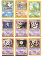 (010) POKeMON kaarten van de serie Neo Discovery, Verzenden, Zo goed als nieuw, Meerdere kaarten