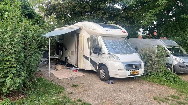 Eura Mobil profila camper met 4 slaapplaatsen 733cm profila, Caravans en Kamperen, Campers, Particulier, tot en met 4, Half-integraal