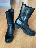 Dameslaarzen/Boots zwart, maat 41, Lage of Enkellaarzen, Ophalen of Verzenden, Zo goed als nieuw, Zwart