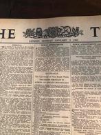 The Times 1961 (jan/maa), Boeken, Tijdschriften en Kranten, Ophalen, Gelezen, Krant
