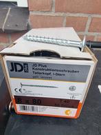 JD Plus Constructieschroeven 8x80 - 20 stuks, Ophalen of Verzenden, Nieuw, 50 tot 100 mm, Schroeven