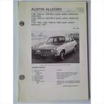 Austin Allegro Vraagbaak losbladig 1973-1977 #1 Nederlands, Ophalen of Verzenden, Gelezen, Overige merken