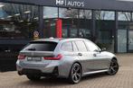 BMW 3-serie 330e M-Sport|Pano|H&K|HUD|Keyless|Memory|50 JR E, Auto's, BMW, Origineel Nederlands, Te koop, Zilver of Grijs, 5 stoelen