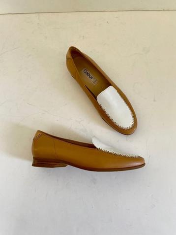J312 Gabor maat 37 leren instappers pumps moccasins loafers beschikbaar voor biedingen