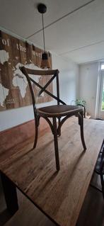 Bistro eetkamerstoel, Huis en Inrichting, Stoelen, Ophalen, Bistro, Bruin, Zo goed als nieuw