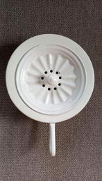 Vintage Emaille Bedpan met Deksel, Ophalen of Verzenden