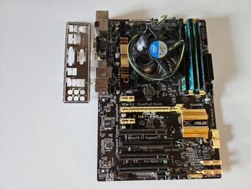 Asus H87-PRO Moederbord, i5 CPU en 20GB Ram, Socket 1150 beschikbaar voor biedingen