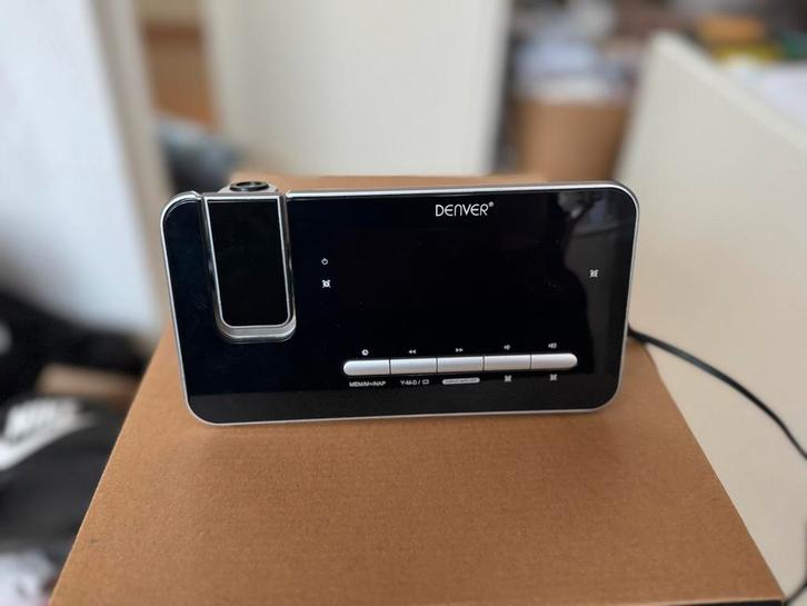 Denver wekker, Witgoed en Apparatuur, Wekkers, Zo goed als nieuw, Digitaal, Ophalen