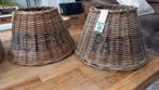 Riviera Maison rattan Pacific lampekapjes, Huis en Inrichting, Lampen | Lampenkappen, Ophalen, Rond, Minder dan 25 cm