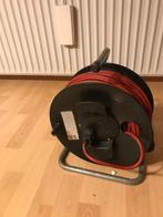 Kabelhaspel (ca 40 m), Doe-het-zelf en Verbouw, Elektra en Kabels, Ophalen, Gebruikt, Kabel of Snoer