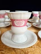 8 sets Rüdesheimer Asbach Uralt koffieset Heinrich porselein, Verzamelen, Ophalen of Verzenden, Zo goed als nieuw, Porselein, Kop en/of schotel