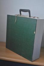 Platenkoffer, vintage, Verzamelen, Ophalen of Verzenden, Audio en Video