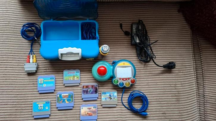 VTech V.Smile Compleet + 7 Spelletjes Sinterklaascadeau!, Spelcomputers en Games, Spelcomputers | Overige, Gebruikt, Ophalen of Verzenden