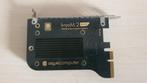 Kryo M2-SSD naar PCI-E adapter met LED en koelblok, Computers en Software, Harde schijven, Ophalen of Verzenden, Zo goed als nieuw
