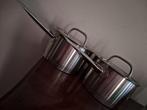 2 sola steel pannen - voor alle warmtebron, Huis en Inrichting, Keuken | Potten en Pannen, Ophalen of Verzenden, Zo goed als nieuw