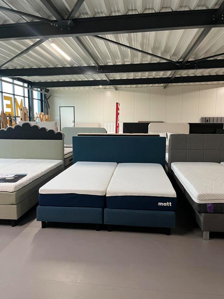 MATT SLEEPS ORIGINAL BOXSPRING 70% KORTING!!!, Huis en Inrichting, Slaapkamer | Boxsprings, Nieuw, 180 cm, 200 cm, Tweepersoons