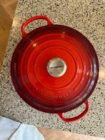 Le Creuset braadpan 28cm / 6,7 liter, Huis en Inrichting, Keuken | Potten en Pannen, Ophalen, Gebruikt, Gietijzer, Koekenpan of Braadpan
