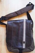 Crumpler Beefy Pocket 13" laptoptas bruin leer zgan, Computers en Software, Laptoptassen, Ophalen of Verzenden, 13 inch, Zo goed als nieuw
