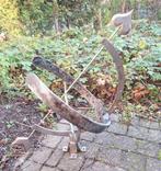 mooie rvs zonnewijzer, Tuin en Terras, Ophalen, Gebruikt